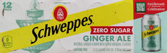 Schweppes Zero Sugar (Diet) Ginger Ale